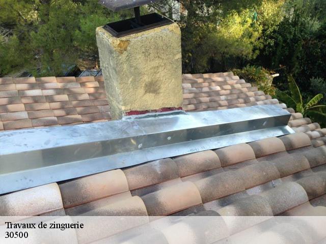 Travaux de zinguerie  30500